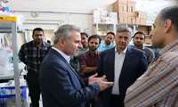 بازدید از تعدادی از واحدهای  تولیدی در شهرک صنعتی بزرگ شیراز همزمان با روز صنایع کوچک