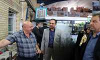 بازدید میدانی سرپرست شرکت شهرکهای صنعتی فارس از تنها تولیدکننده مهرهای خودجوهر اتوماتیک در کشور