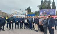 حضور مدیرعامل و کارکنان شرکت شهرک‌های صنعتی فارس در راهپیمایی یوم الله روز جهانی قدس  