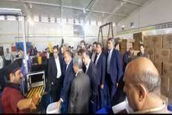 بازدید نظارتی اعضای کمسیون صنایع مجلس از تعدادی از واحد های صنعتی شهرستان فسا 